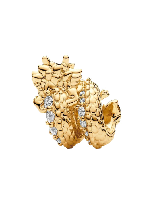 Dragon Charm 14K Gold-Plated