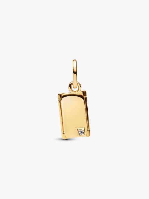 Engravable & Openable Envelope Dangle Charm