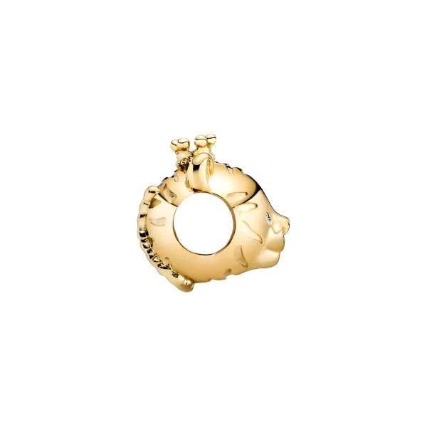 14K Plated CZ Chinese Zodiac Tiger Charm