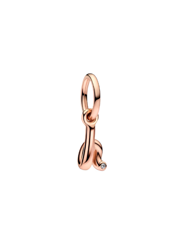 Letter A-Z Script Alphabet Dangle Charm