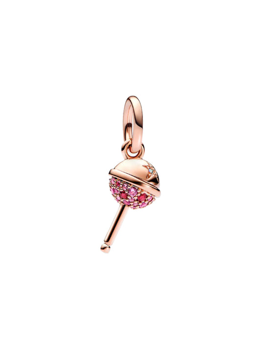 Sparkling Candy Lollipop Dangle Charm