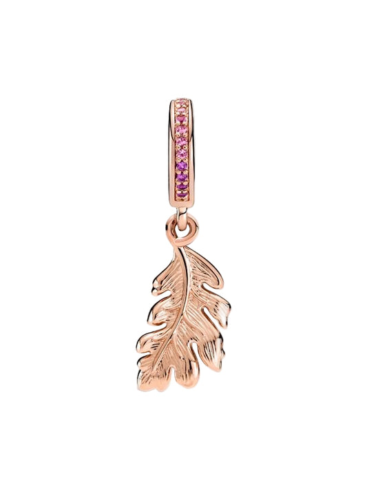 Oak Leaf Dangle Charm