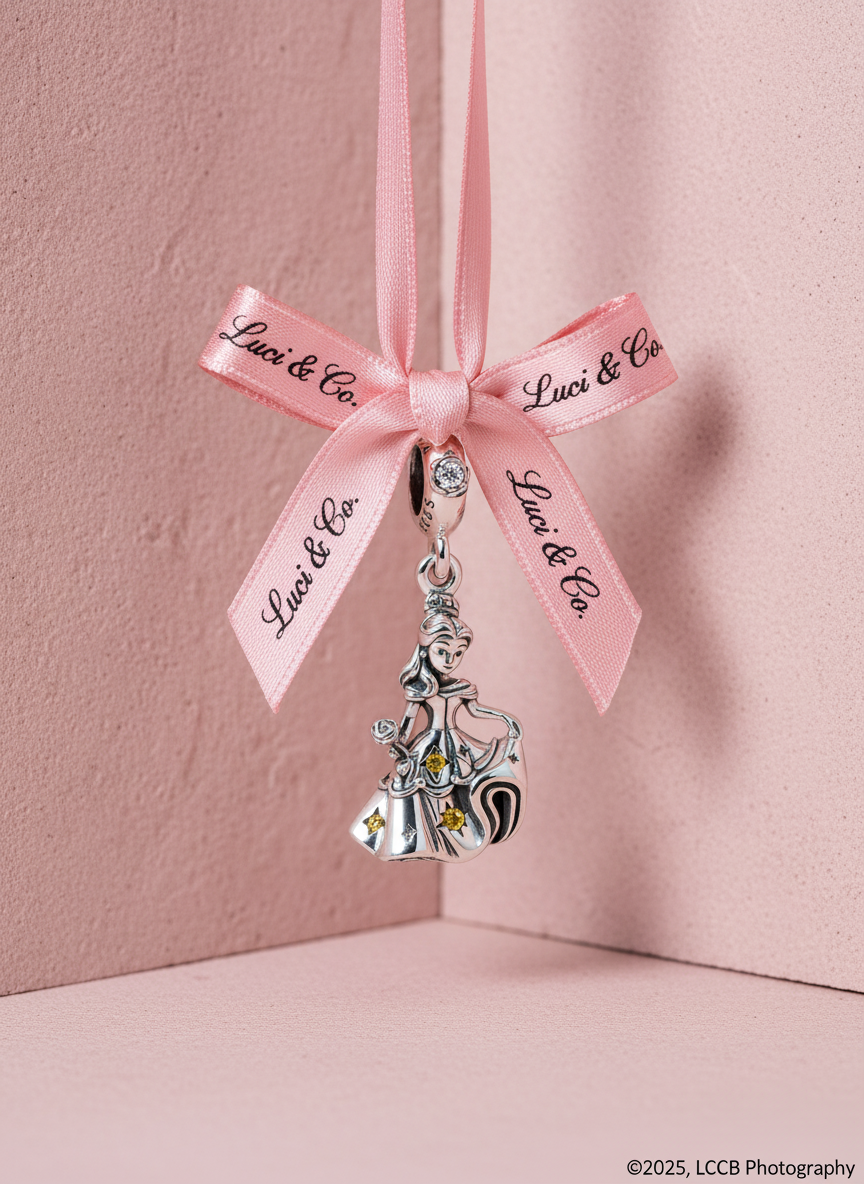 Disney Beauty and the Beast Dancing Belle Dangle Charm