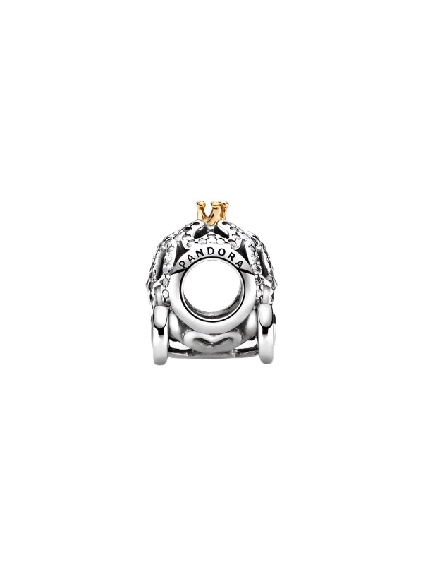 Pandora X Disney Cinderella pumpkin coach with 14k & CZ