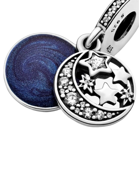 Moon & Blue Sky Dangle Charm