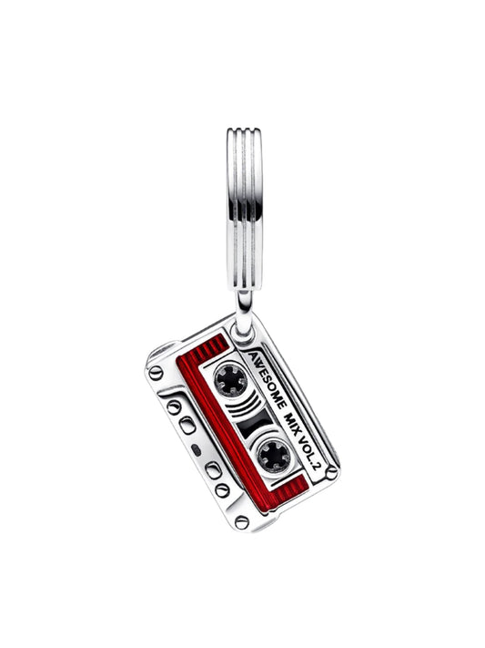 Pandora Guardians of the Galaxy Cassette Tape Dangle Charm