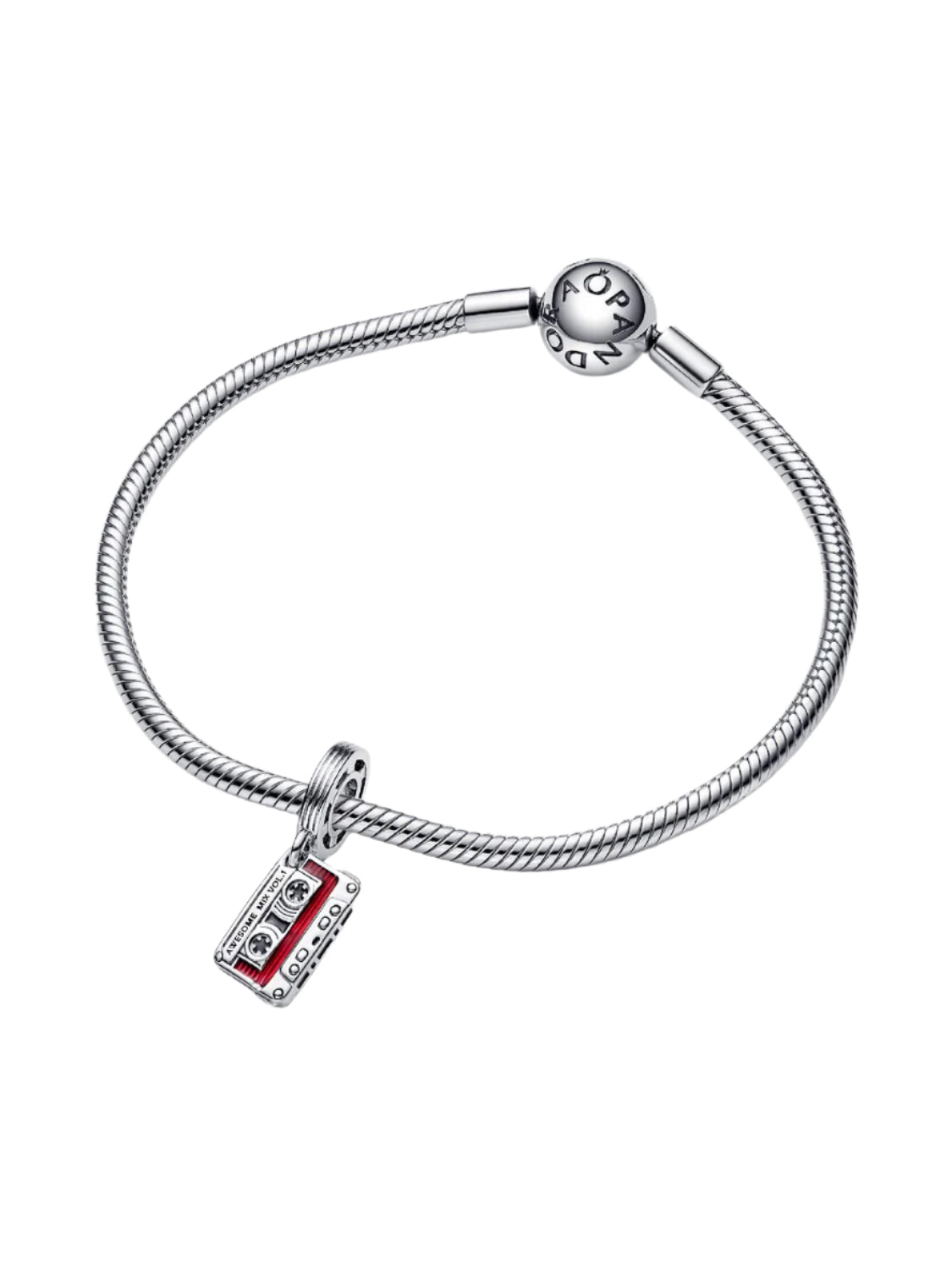 Pandora Guardians of the Galaxy Cassette Tape Dangle Charm