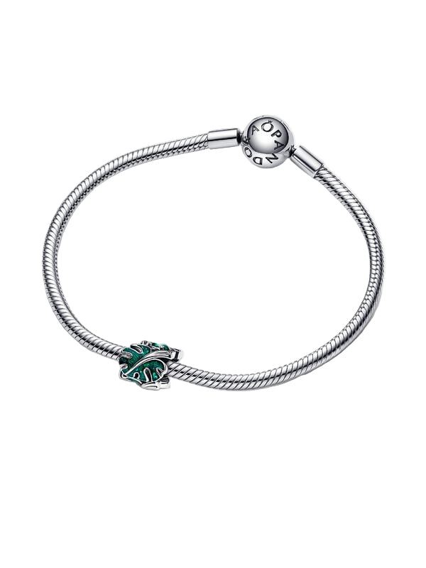 Green Monstera Leaves Charm