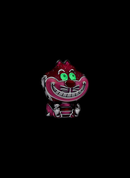 Disney Alice in Wonderland Glow-in the-Dark Cheshire Cat Charm