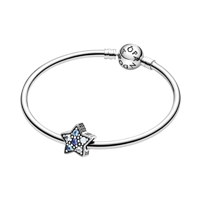 Bright Blue Star Charm