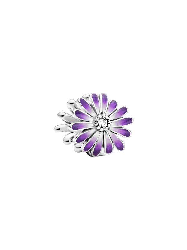 Purple Daisy Charm
