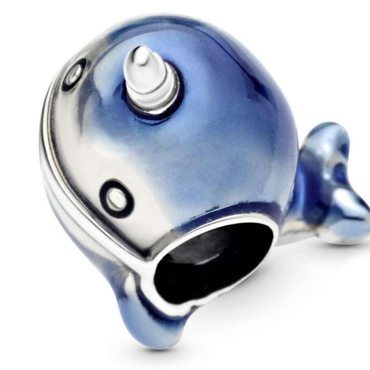 Shimmering Narwhal Charm
