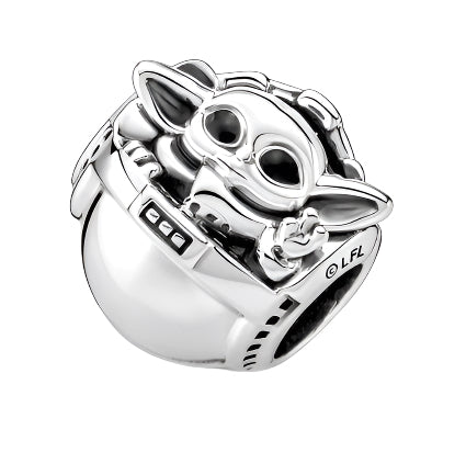 Star Wars Grogu & Crib Charm