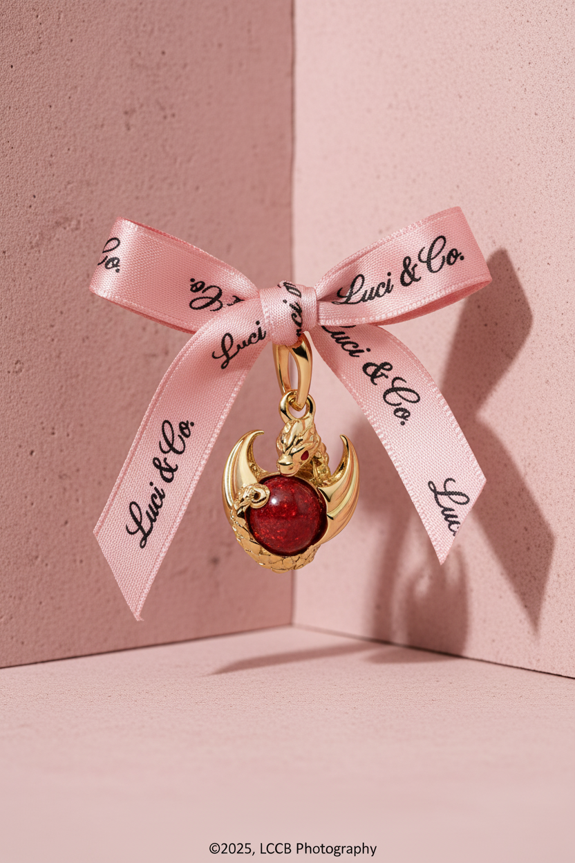 Game of Thrones Dragon Fire Dangle Charm