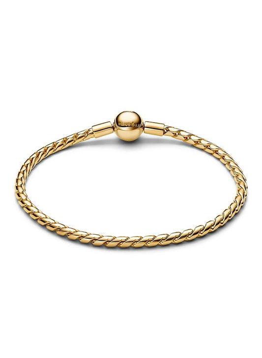 Round Clasp Wing Chain Bracelet
