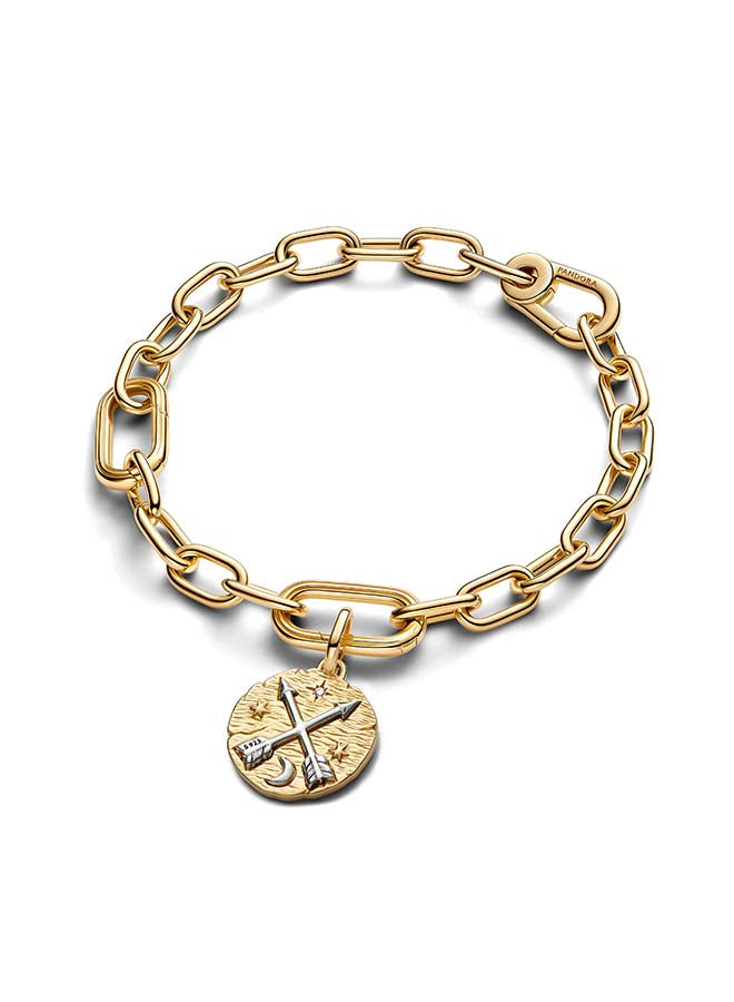 Crossing Arrows Medallion Charm