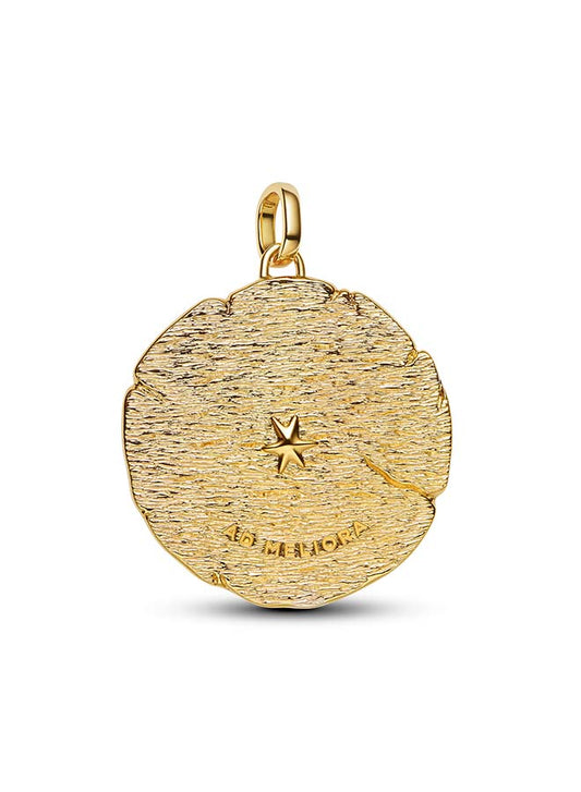 Crossing Arrows Oversized Medallion Charm