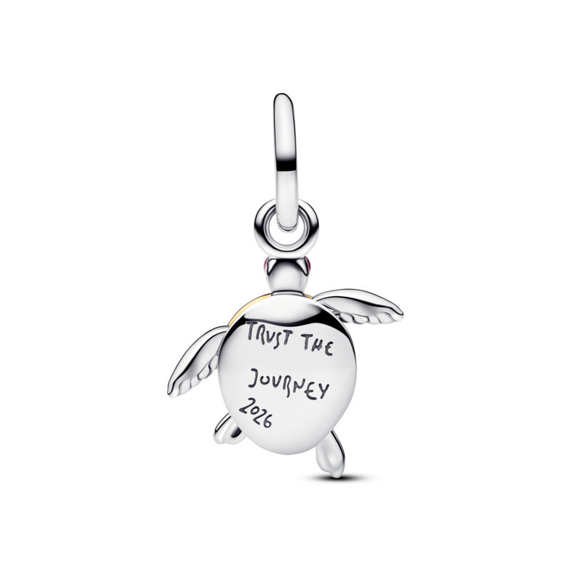 2026 Pink Sea Turtle Dangle Charm