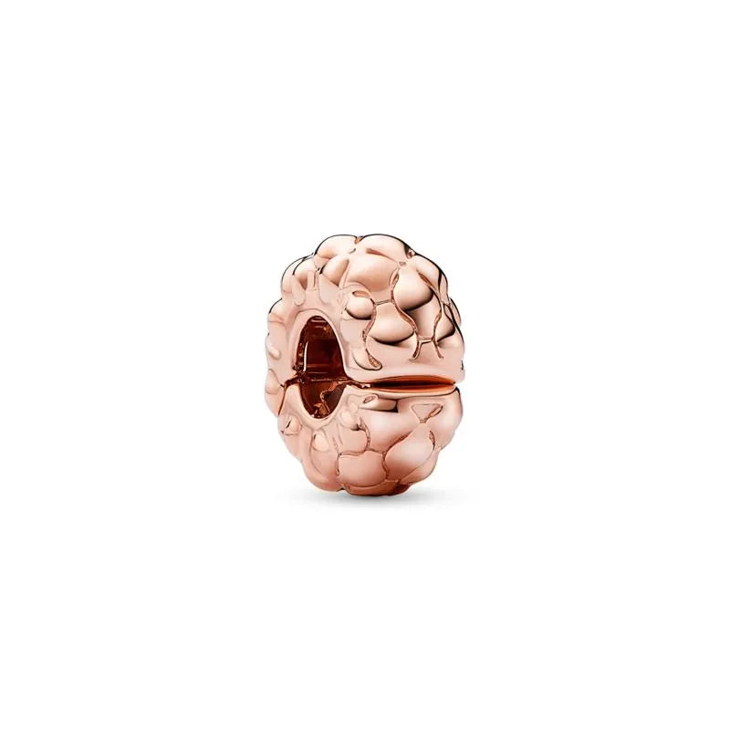 Studded Clip Charm in 14k Rose Gold-plated