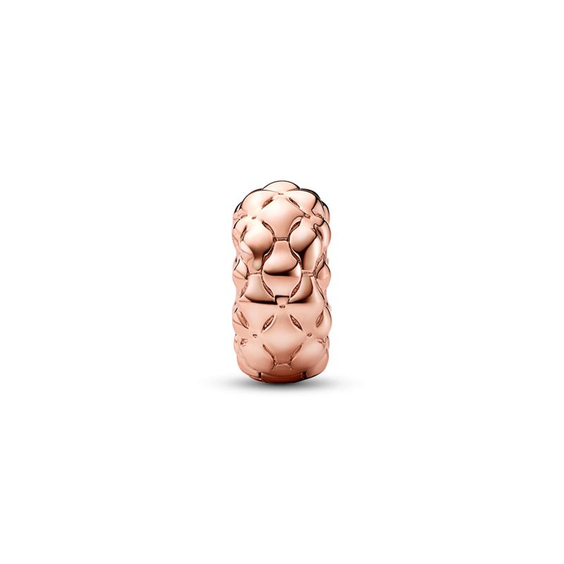 Studded Clip Charm in 14k Rose Gold-plated