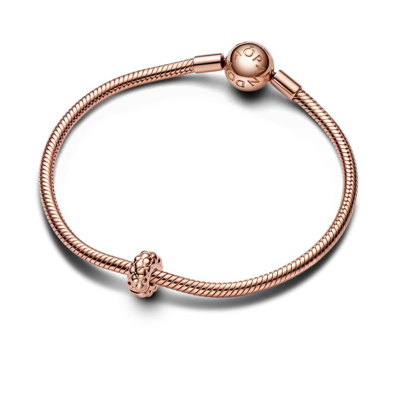 Studded Clip Charm in 14k Rose Gold-plated