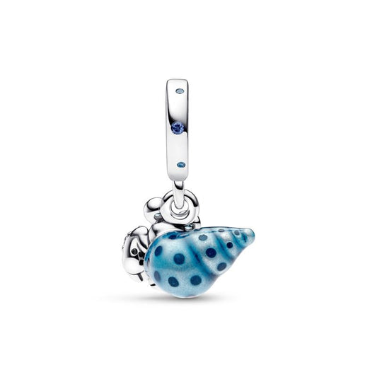 Glow-in-the-dark Hermit Crab Dangle Charm
