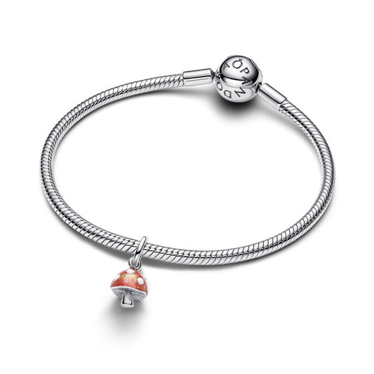 Glow-in-the-dark Mushroom Dangle Charm