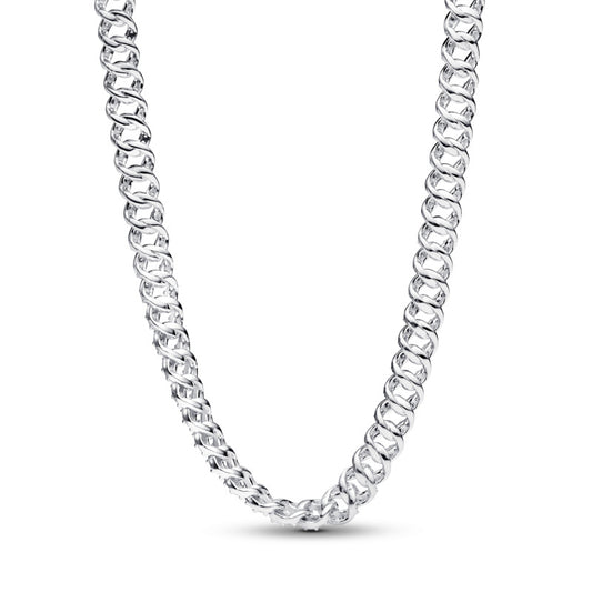 Pavé Cuban Chain Necklace