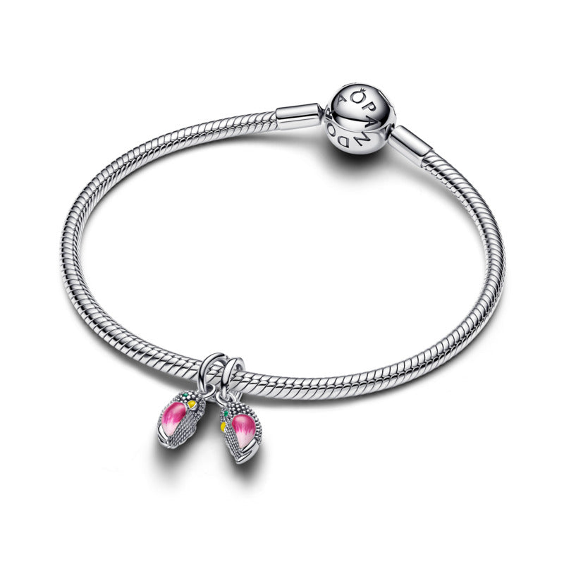Love Birds Splittable Dangle Charm