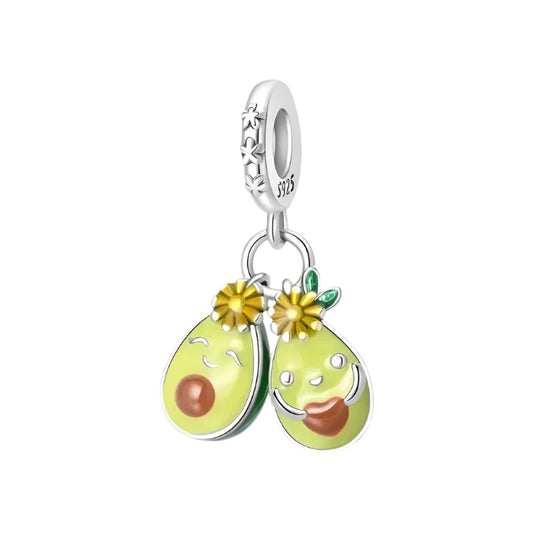 Avocado Sisters Charm
