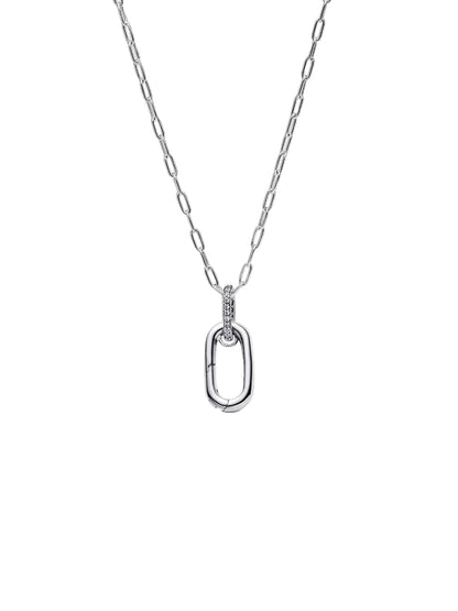 Openable Link Pendant Necklace