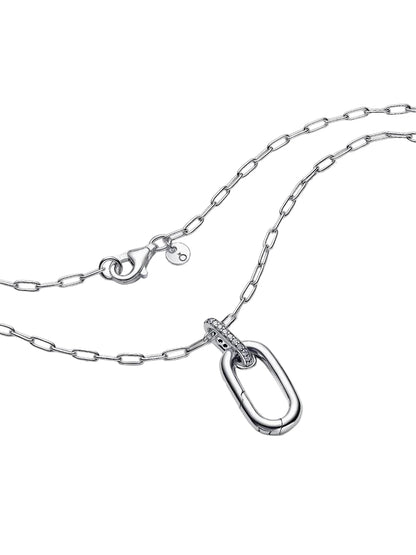 Openable Link Pendant Necklace