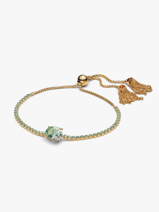 Bridgerton Bee Slider Tennis Bracelet Adjustable