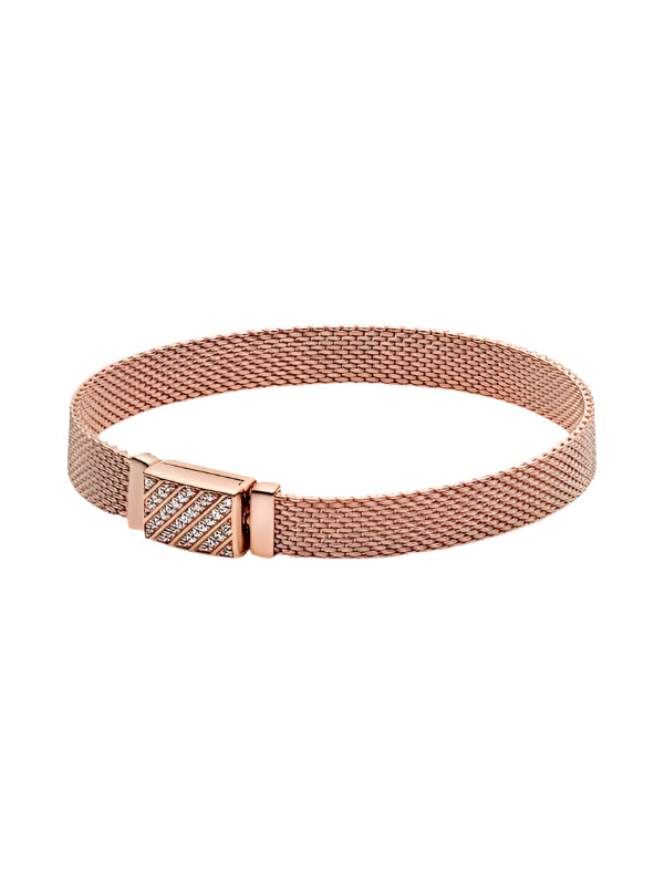 Reflexions Long Clasp Pavé Bracelet