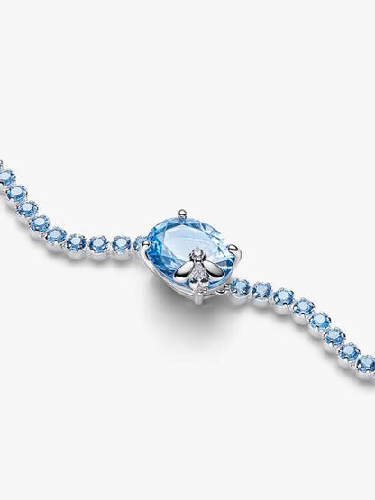 Bridgerton Bee Slider Tennis Bracelet Adjustable