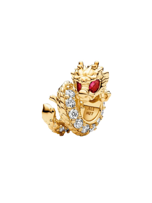 Dragon Charm 14K Gold-Plated