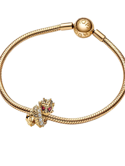 Dragon Charm 14K Gold-Plated