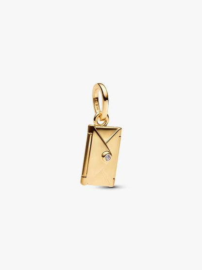 Engravable & Openable Envelope Dangle Charm