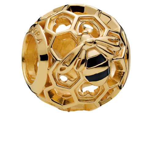 Honeybee Charm 18K