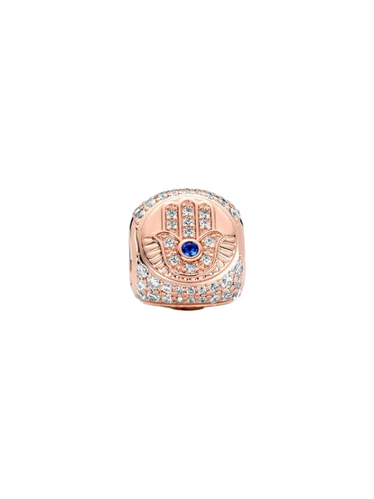 Hamsa, All-seeing Eye & Feather Three-sided Charm