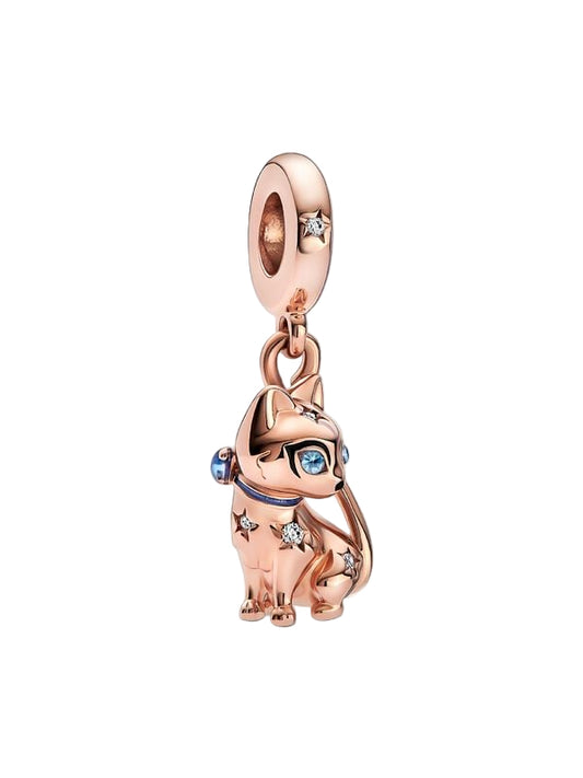 Sparkling Pet Cat Dangle Charm