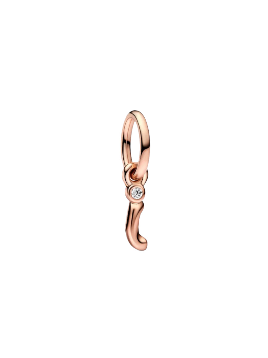 Letter A-Z Script Alphabet Dangle Charm