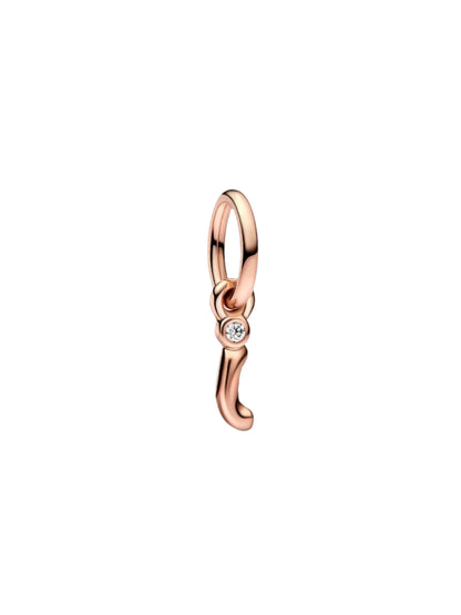 Letter A-Z Script Alphabet Dangle Charm