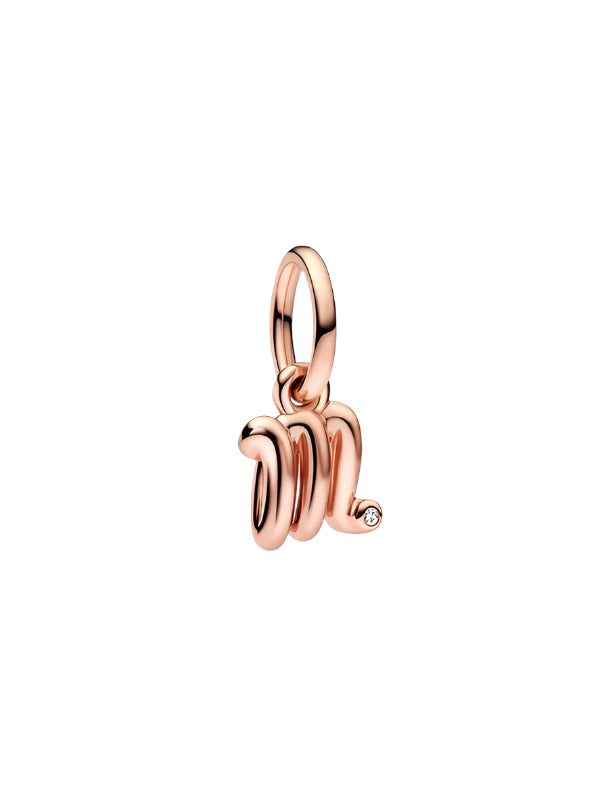 Letter A-Z Script Alphabet Dangle Charm