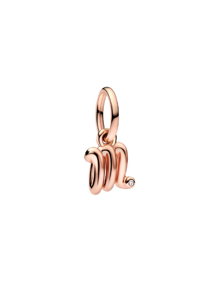 Letter A-Z Script Alphabet Dangle Charm