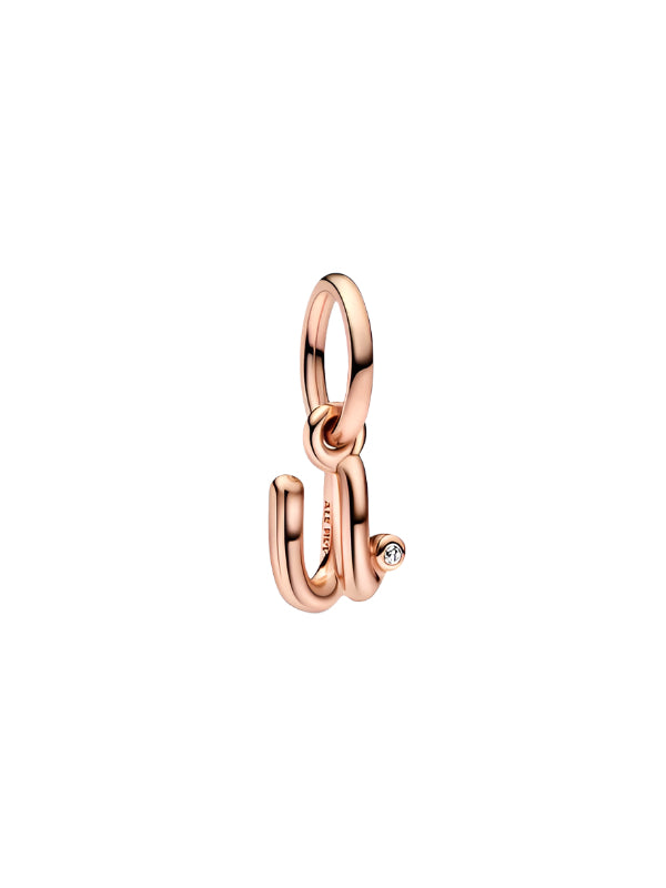 Letter A-Z Script Alphabet Dangle Charm