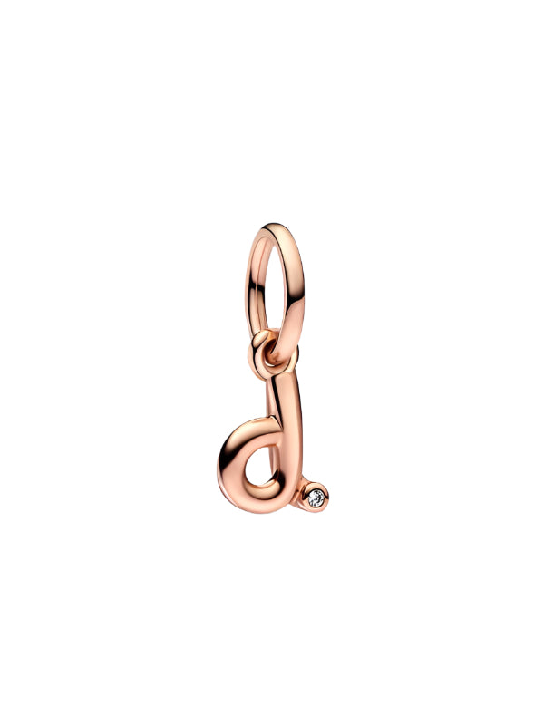 Letter A-Z Script Alphabet Dangle Charm