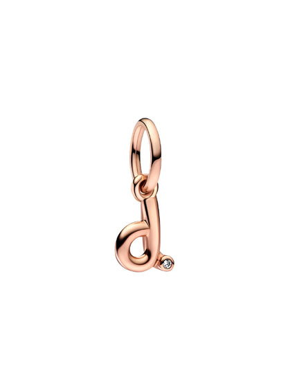 Letter A-Z Script Alphabet Dangle Charm