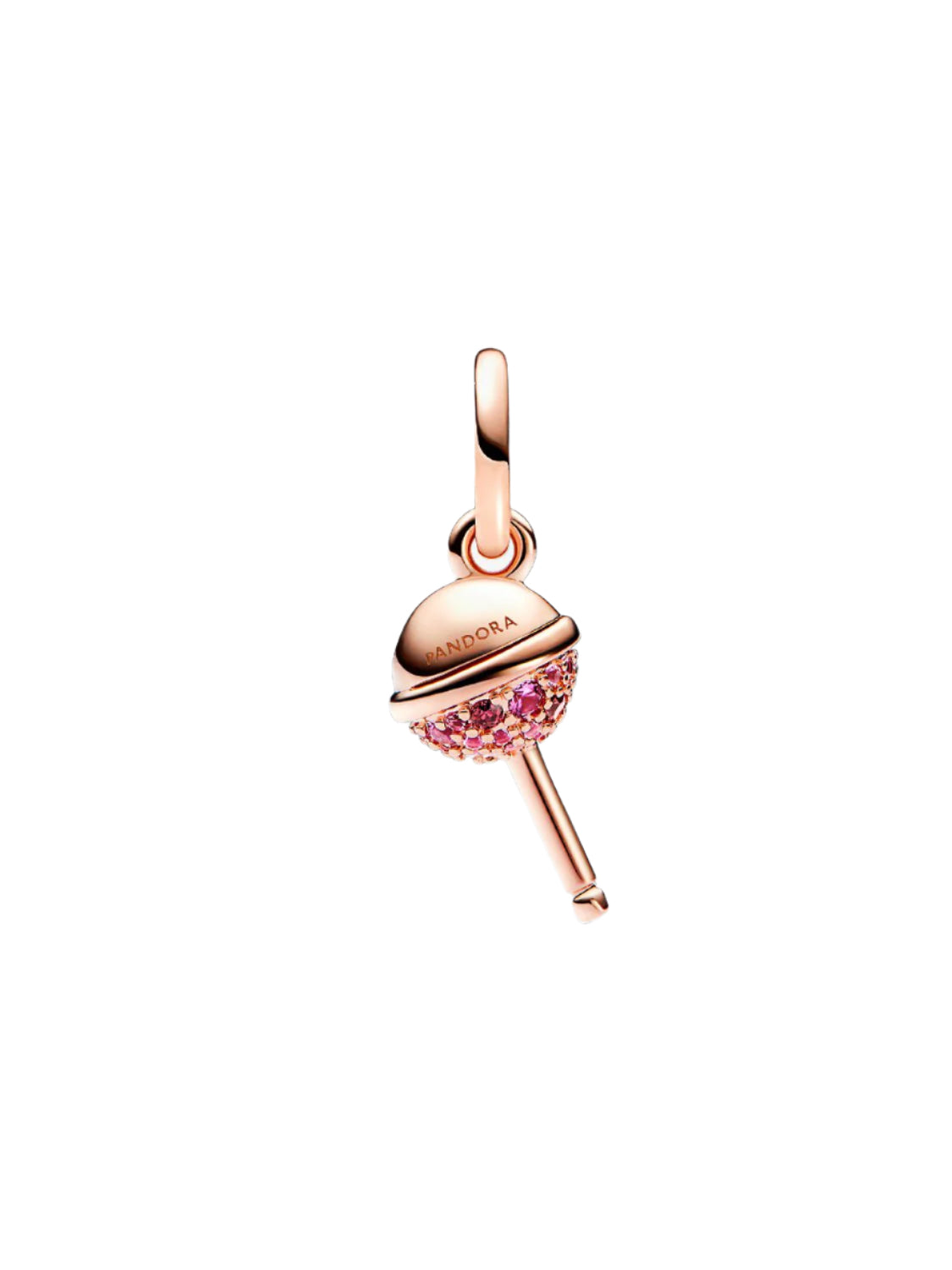 Sparkling Candy Lollipop Dangle Charm