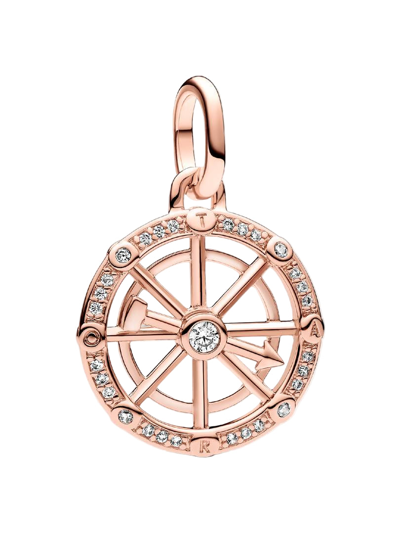 ME Wheel of Fortune Medallion Charm